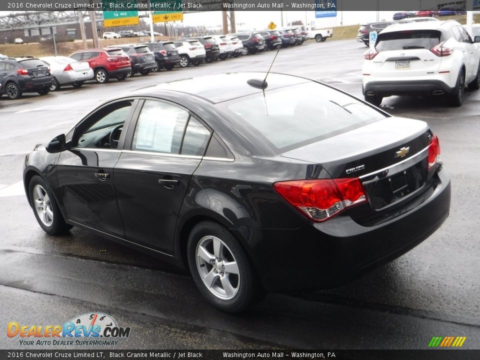 2016 Chevrolet Cruze Limited LT Black Granite Metallic / Jet Black Photo #7