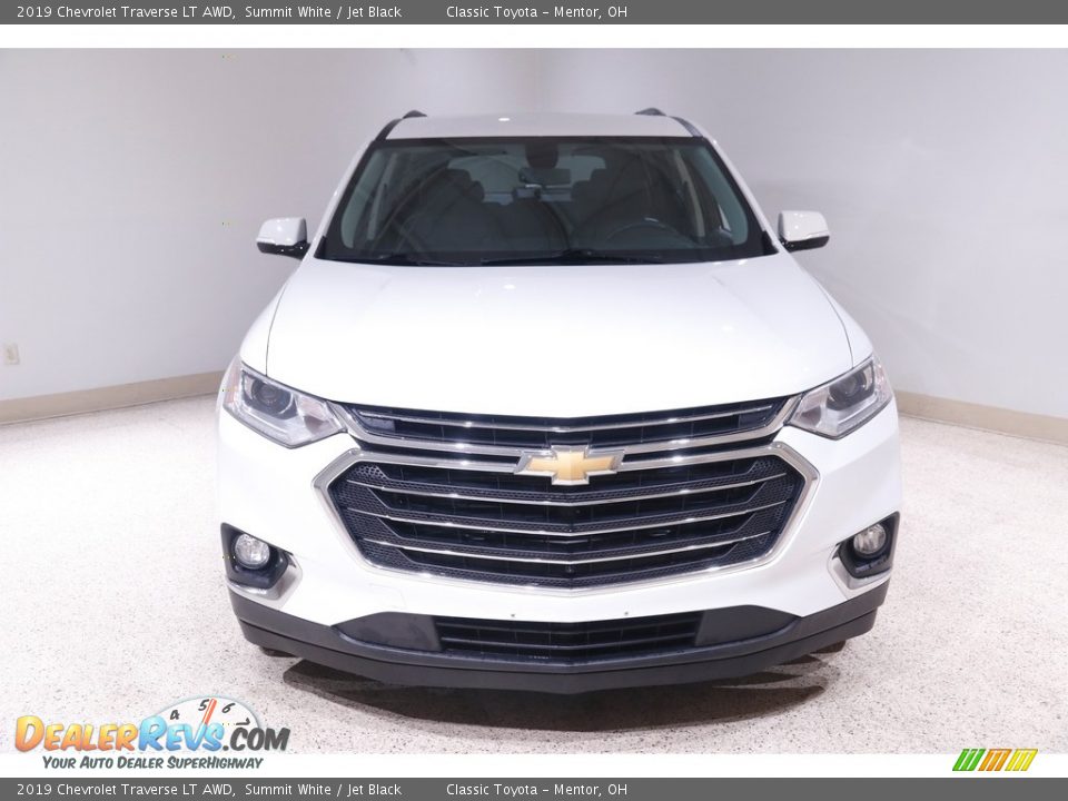 2019 Chevrolet Traverse LT AWD Summit White / Jet Black Photo #2