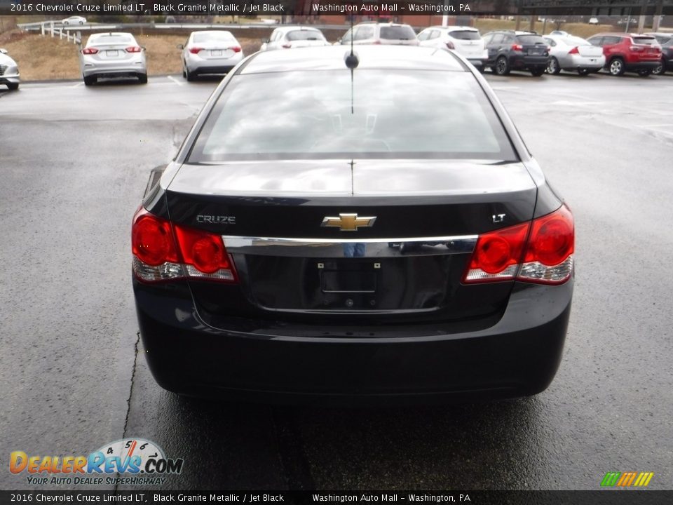 2016 Chevrolet Cruze Limited LT Black Granite Metallic / Jet Black Photo #8