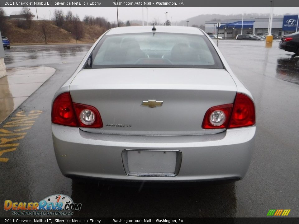 2011 Chevrolet Malibu LT Silver Ice Metallic / Ebony Photo #8