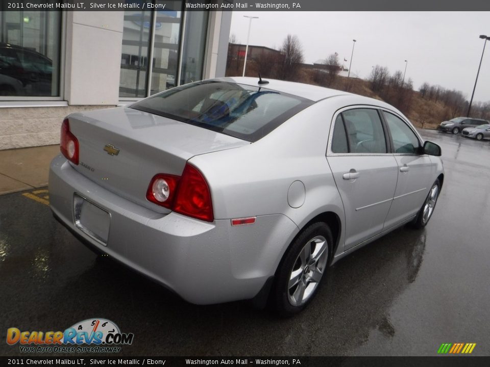 2011 Chevrolet Malibu LT Silver Ice Metallic / Ebony Photo #9