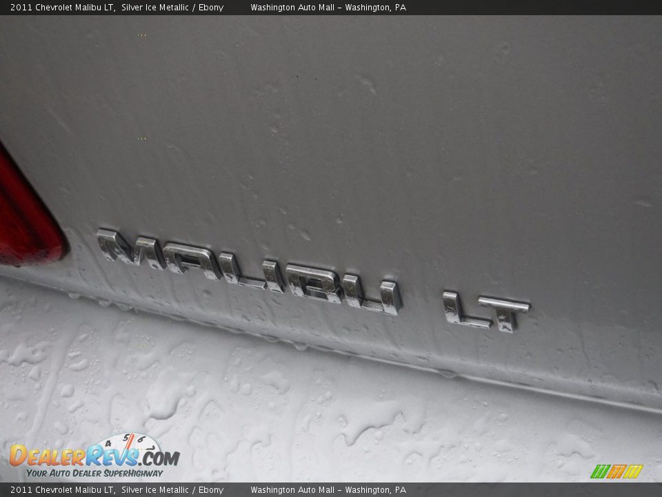 2011 Chevrolet Malibu LT Silver Ice Metallic / Ebony Photo #10
