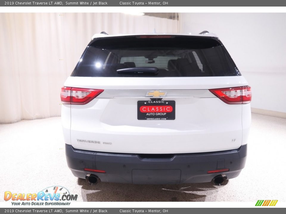 2019 Chevrolet Traverse LT AWD Summit White / Jet Black Photo #20