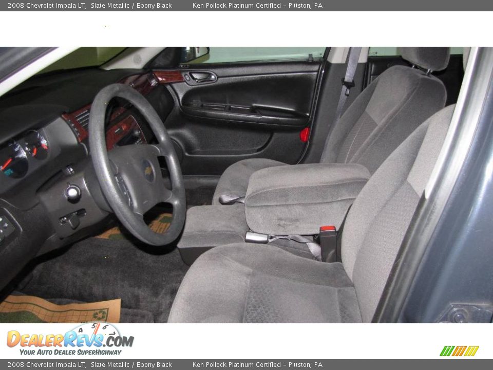 2008 Chevrolet Impala LT Slate Metallic / Ebony Black Photo #15