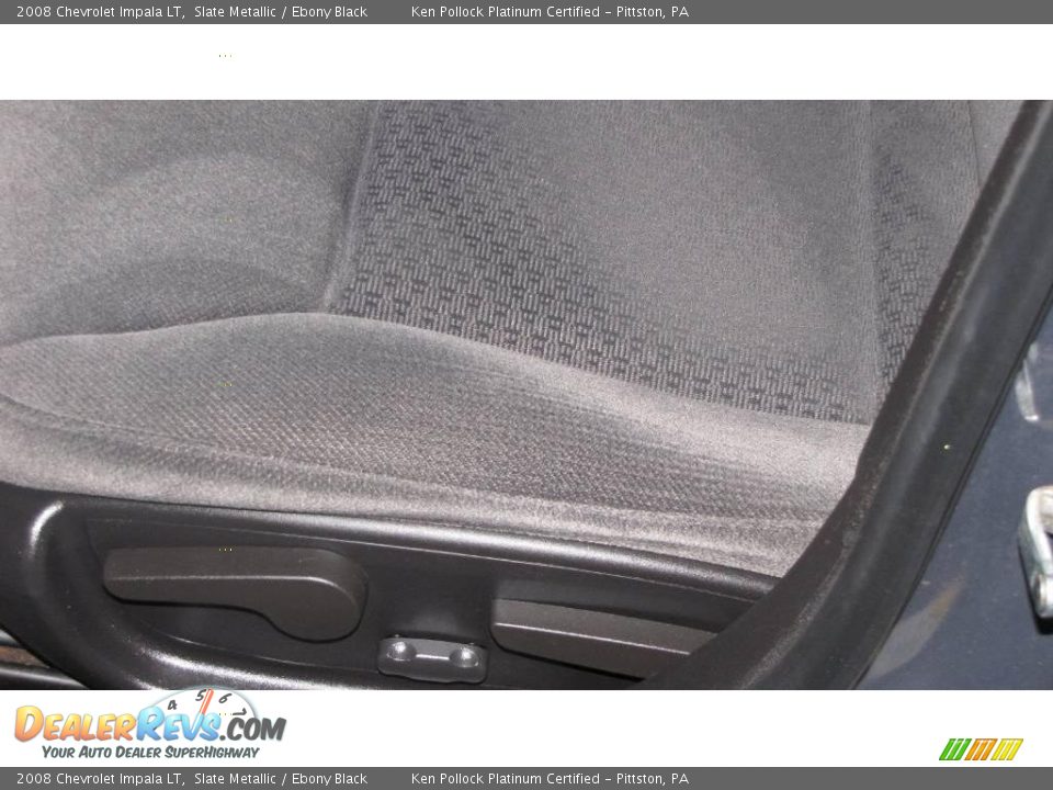 2008 Chevrolet Impala LT Slate Metallic / Ebony Black Photo #16