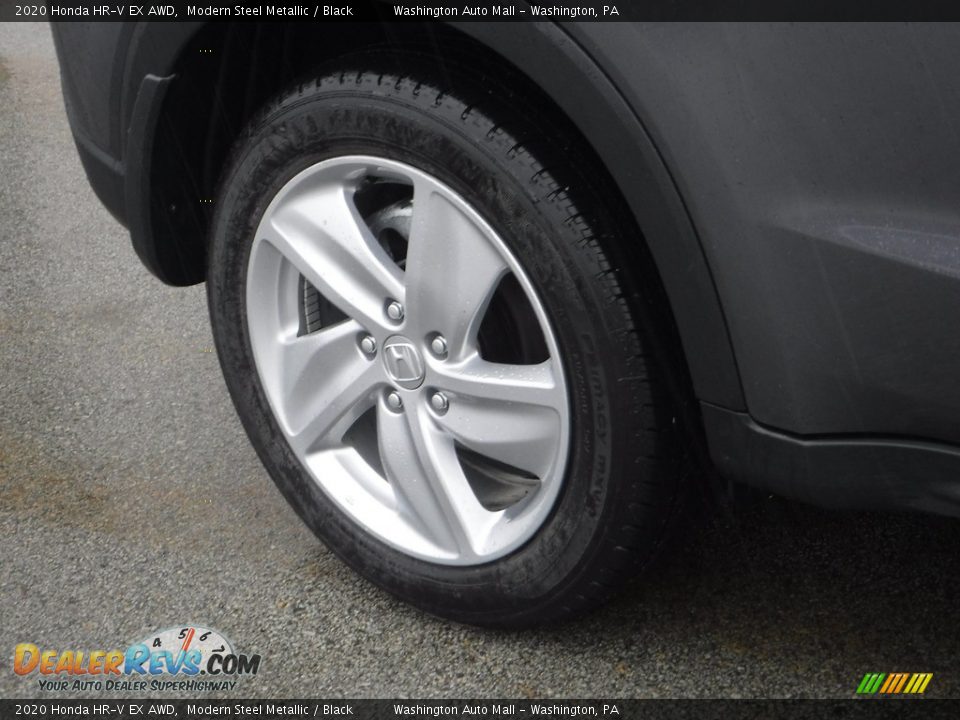 2020 Honda HR-V EX AWD Modern Steel Metallic / Black Photo #4