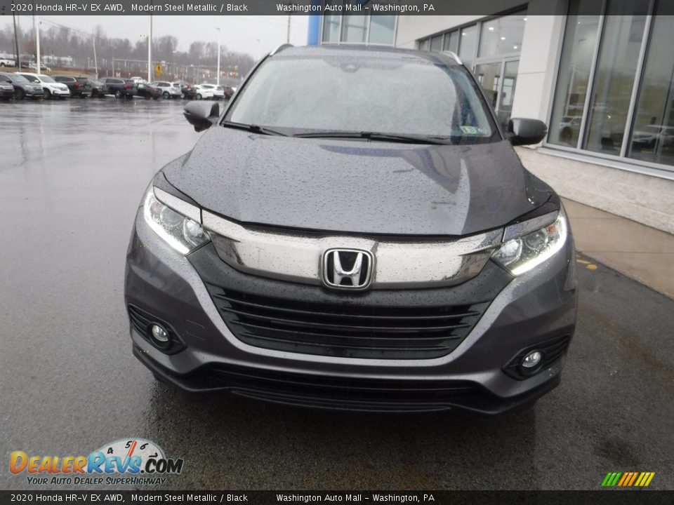 2020 Honda HR-V EX AWD Modern Steel Metallic / Black Photo #5