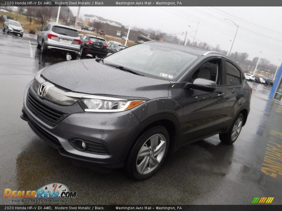 2020 Honda HR-V EX AWD Modern Steel Metallic / Black Photo #6