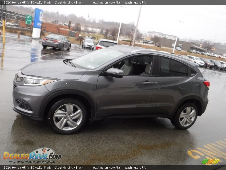 2020 Honda HR-V EX AWD Modern Steel Metallic / Black Photo #7
