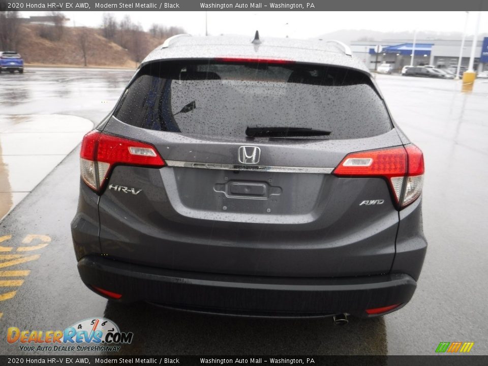 2020 Honda HR-V EX AWD Modern Steel Metallic / Black Photo #8