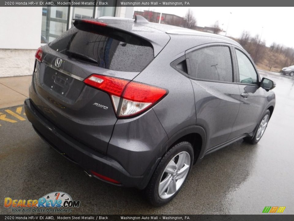 2020 Honda HR-V EX AWD Modern Steel Metallic / Black Photo #9