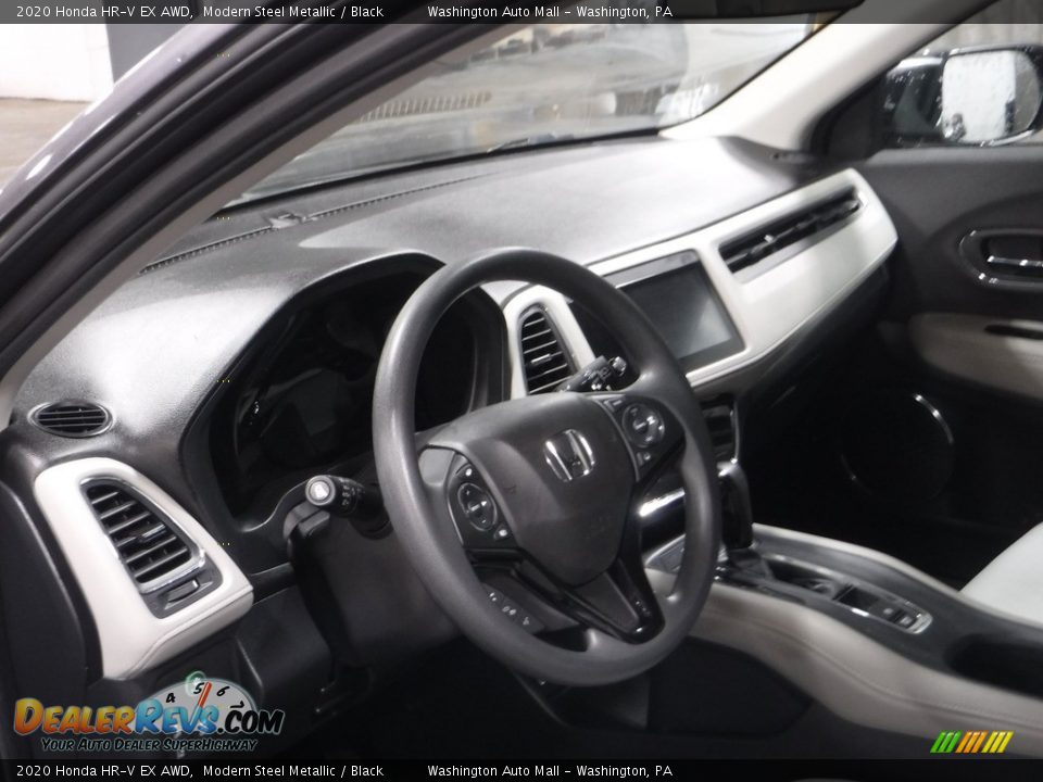 2020 Honda HR-V EX AWD Modern Steel Metallic / Black Photo #13