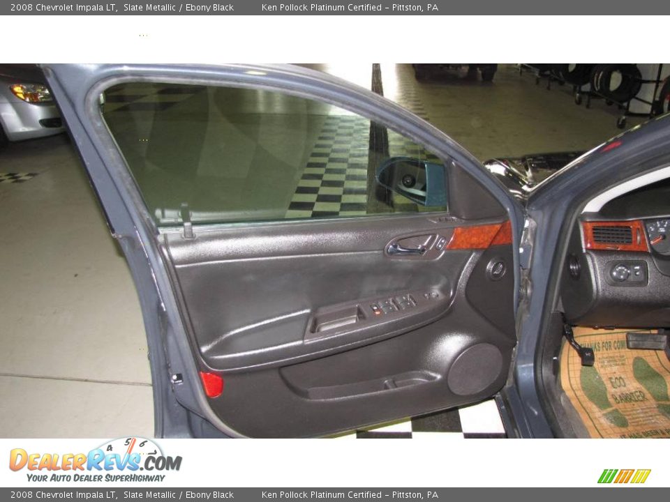 2008 Chevrolet Impala LT Slate Metallic / Ebony Black Photo #17