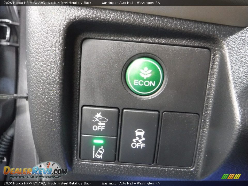 2020 Honda HR-V EX AWD Modern Steel Metallic / Black Photo #19