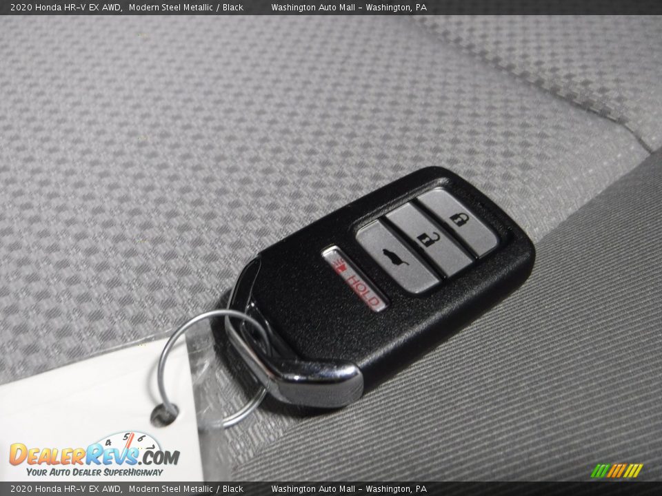 2020 Honda HR-V EX AWD Modern Steel Metallic / Black Photo #27