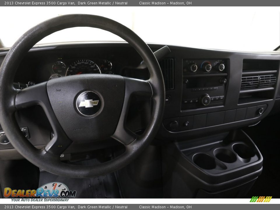 Dashboard of 2013 Chevrolet Express 3500 Cargo Van Photo #6