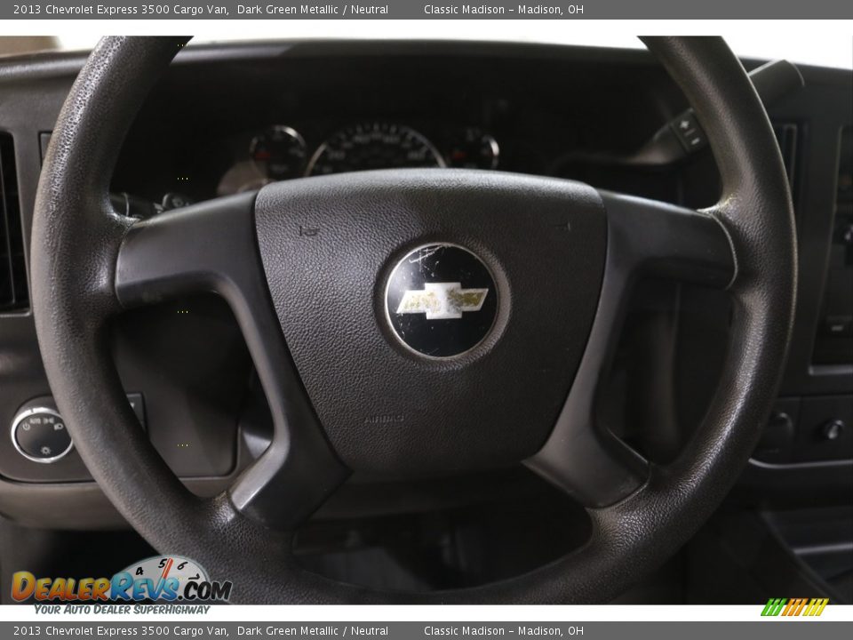2013 Chevrolet Express 3500 Cargo Van Steering Wheel Photo #7