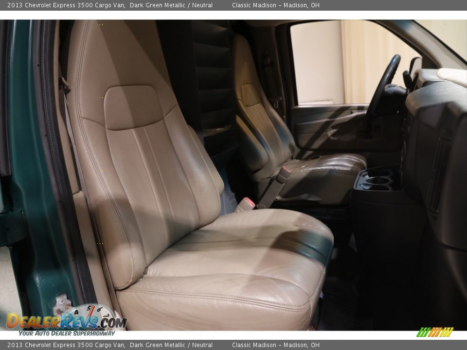 Front Seat of 2013 Chevrolet Express 3500 Cargo Van Photo #12