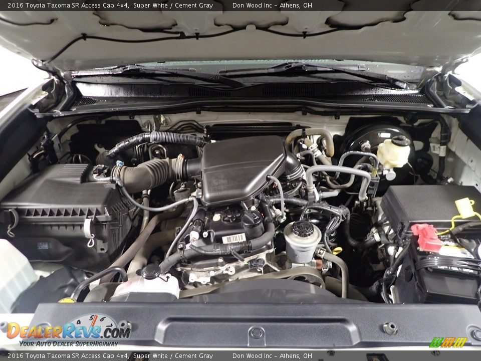2016 Toyota Tacoma SR Access Cab 4x4 2.7 Liter DOHC 16-Valve VVT-i 4 Cylinder Engine Photo #8