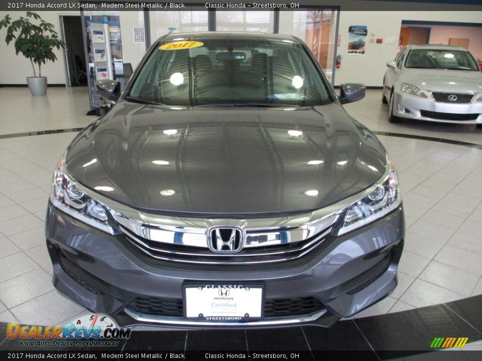 2017 Honda Accord LX Sedan Modern Steel Metallic / Black Photo #2