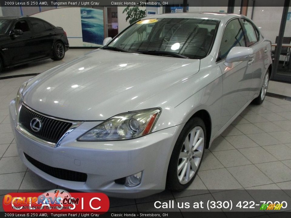 2009 Lexus IS 250 AWD Tungsten Pearl / Light Gray Photo #1