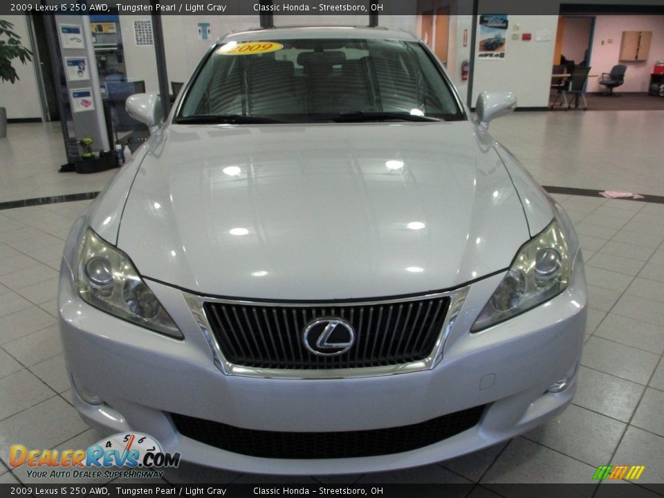 2009 Lexus IS 250 AWD Tungsten Pearl / Light Gray Photo #2