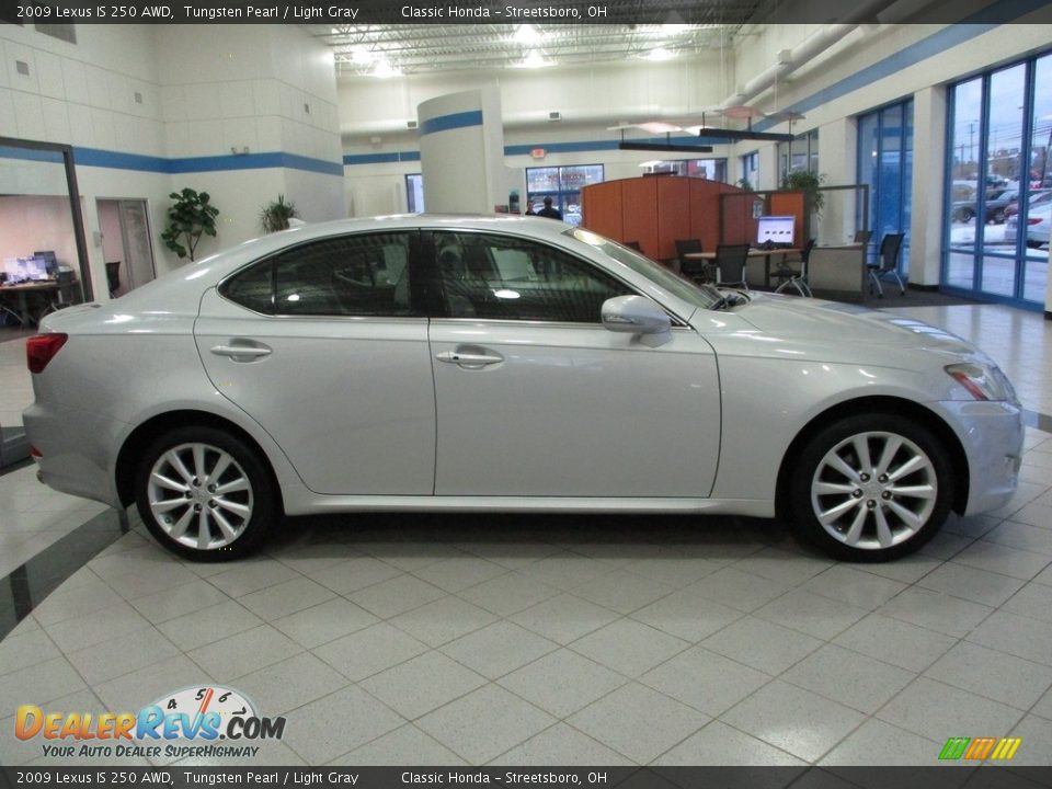 2009 Lexus IS 250 AWD Tungsten Pearl / Light Gray Photo #4