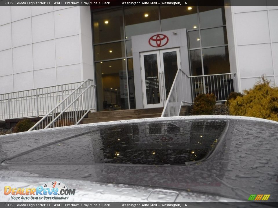 2019 Toyota Highlander XLE AWD Predawn Gray Mica / Black Photo #3
