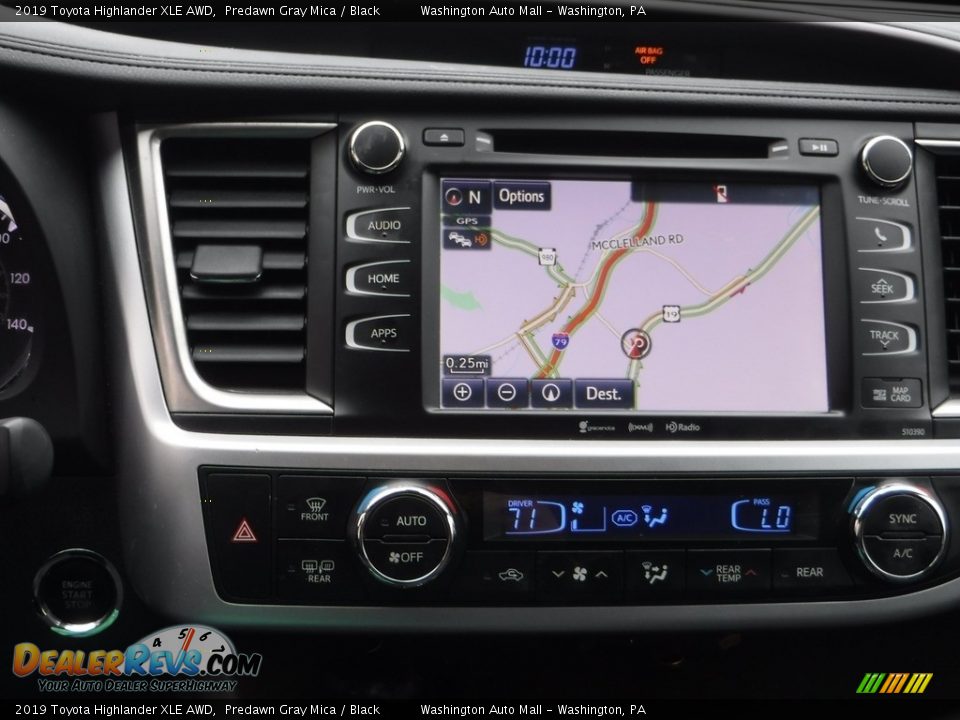 2019 Toyota Highlander XLE AWD Predawn Gray Mica / Black Photo #4