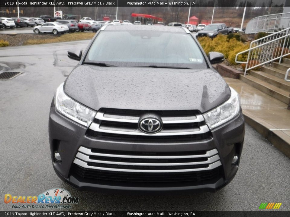 2019 Toyota Highlander XLE AWD Predawn Gray Mica / Black Photo #9