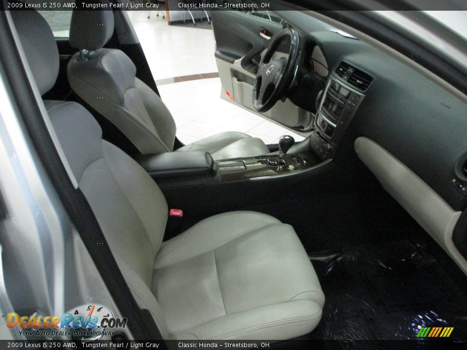 2009 Lexus IS 250 AWD Tungsten Pearl / Light Gray Photo #16