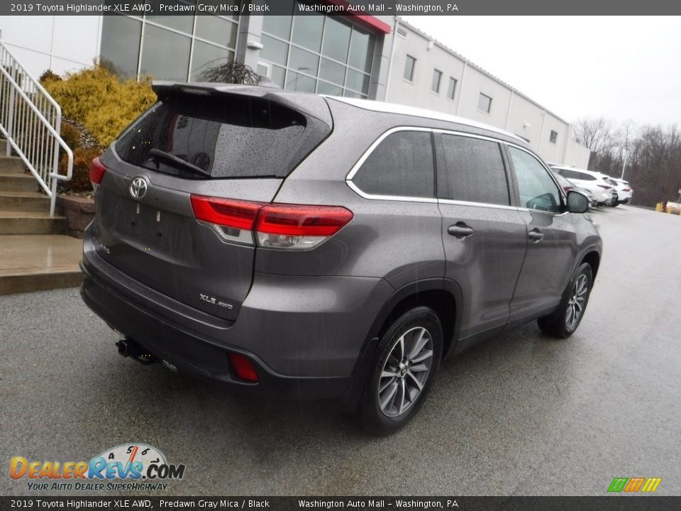 2019 Toyota Highlander XLE AWD Predawn Gray Mica / Black Photo #14
