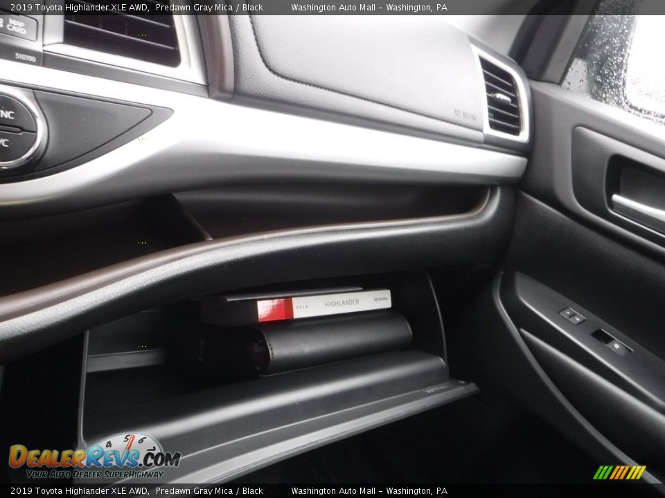 2019 Toyota Highlander XLE AWD Predawn Gray Mica / Black Photo #22