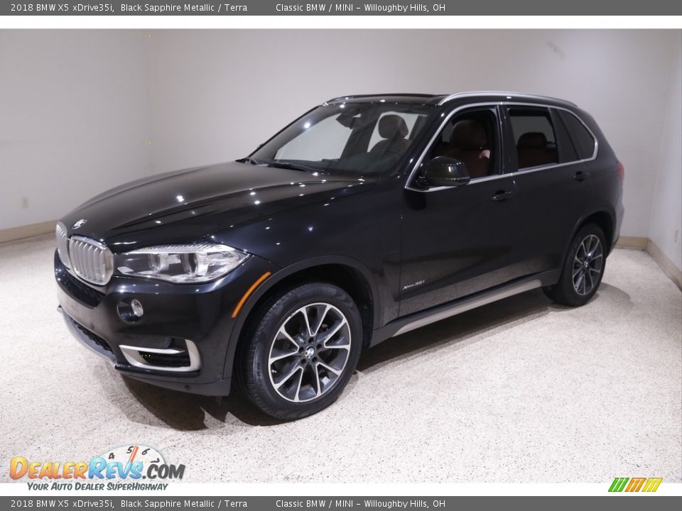 2018 BMW X5 xDrive35i Black Sapphire Metallic / Terra Photo #3