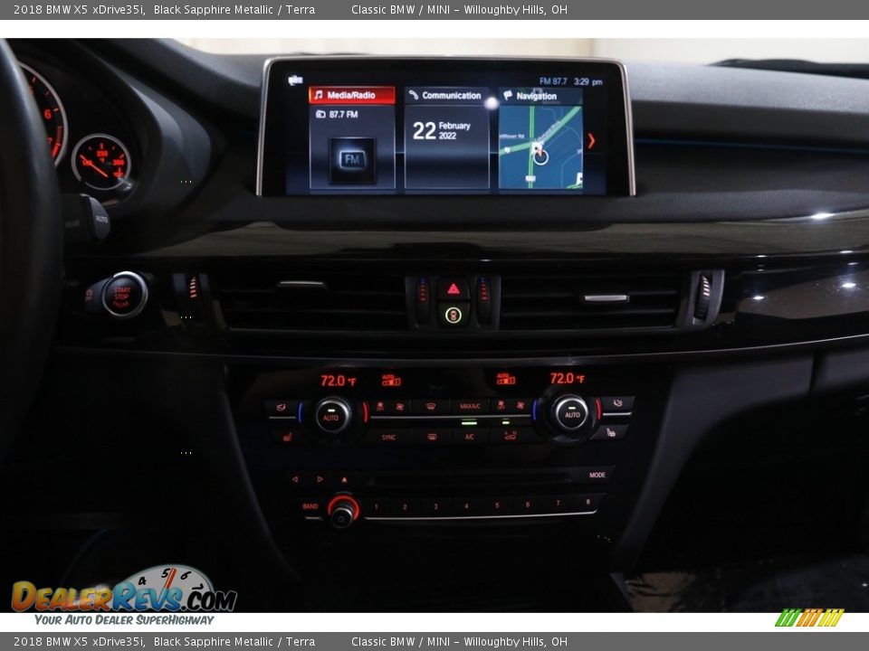 2018 BMW X5 xDrive35i Black Sapphire Metallic / Terra Photo #10
