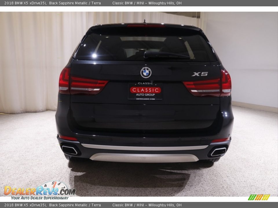 2018 BMW X5 xDrive35i Black Sapphire Metallic / Terra Photo #21