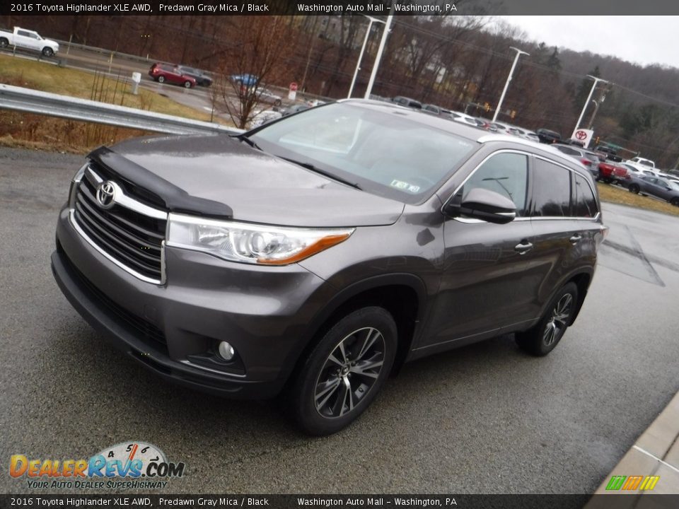 2016 Toyota Highlander XLE AWD Predawn Gray Mica / Black Photo #9