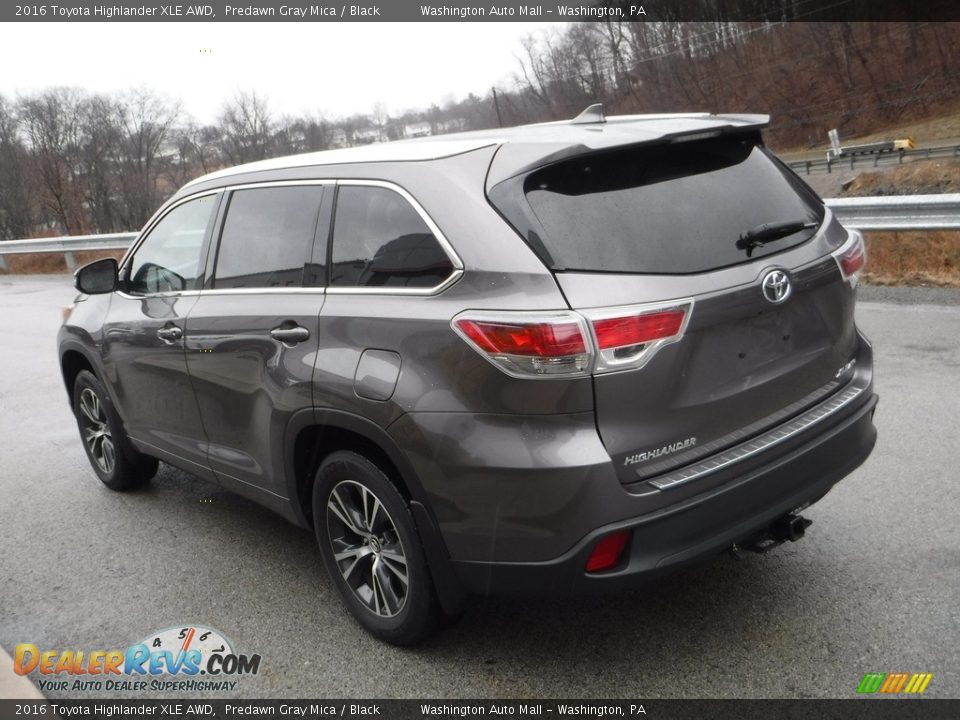 2016 Toyota Highlander XLE AWD Predawn Gray Mica / Black Photo #12
