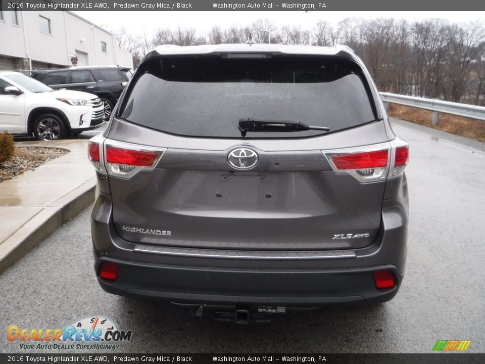 2016 Toyota Highlander XLE AWD Predawn Gray Mica / Black Photo #13