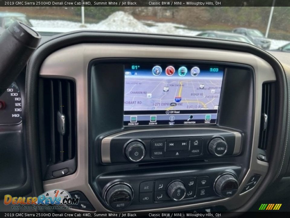 2019 GMC Sierra 2500HD Denali Crew Cab 4WD Summit White / Jet Black Photo #8