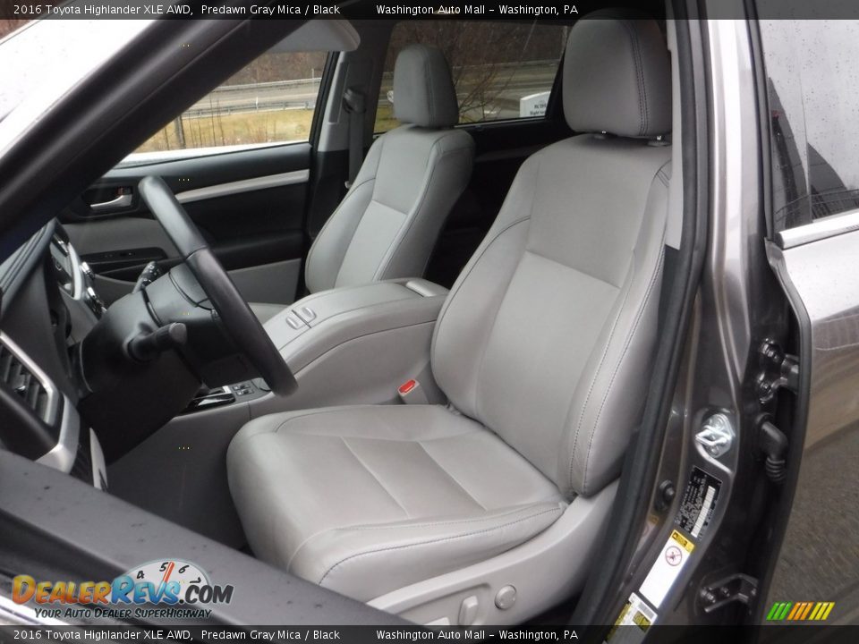 2016 Toyota Highlander XLE AWD Predawn Gray Mica / Black Photo #20