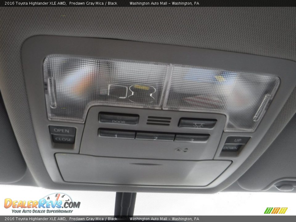 2016 Toyota Highlander XLE AWD Predawn Gray Mica / Black Photo #27