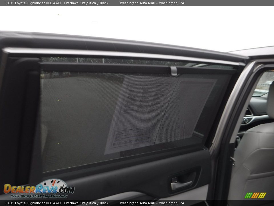 2016 Toyota Highlander XLE AWD Predawn Gray Mica / Black Photo #29