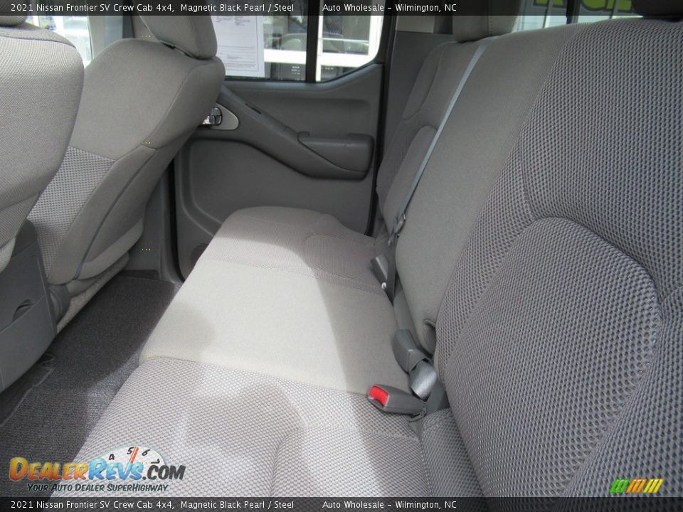 Rear Seat of 2021 Nissan Frontier SV Crew Cab 4x4 Photo #12