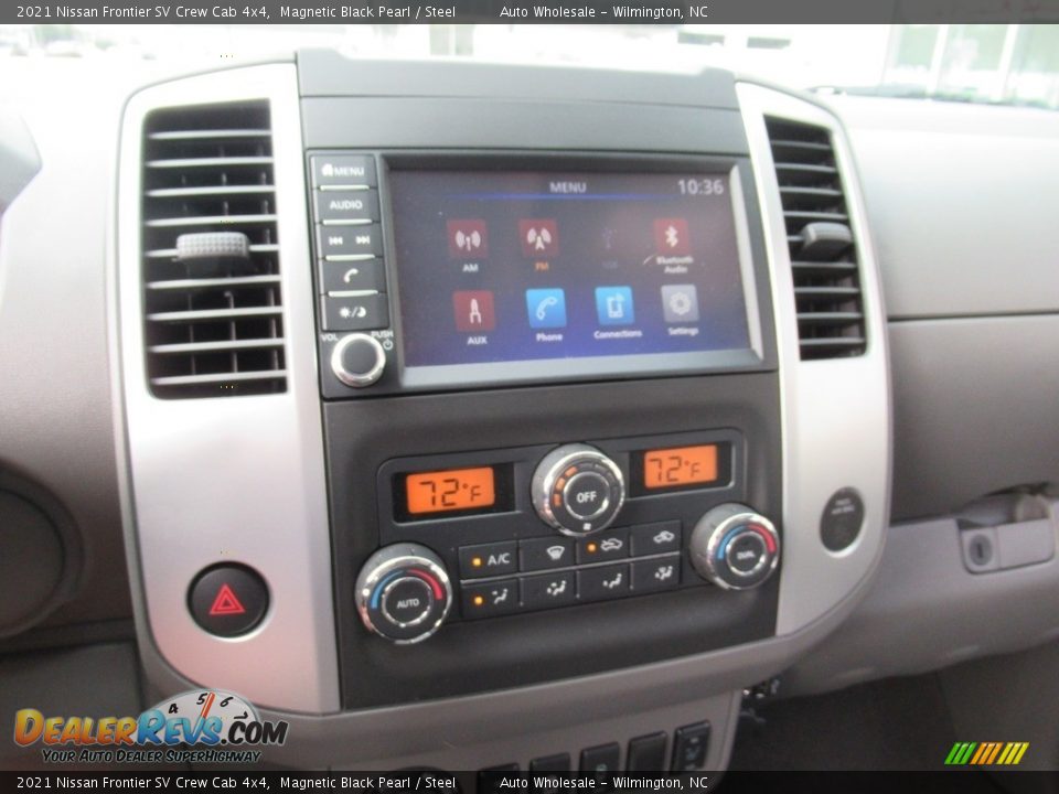 Controls of 2021 Nissan Frontier SV Crew Cab 4x4 Photo #17
