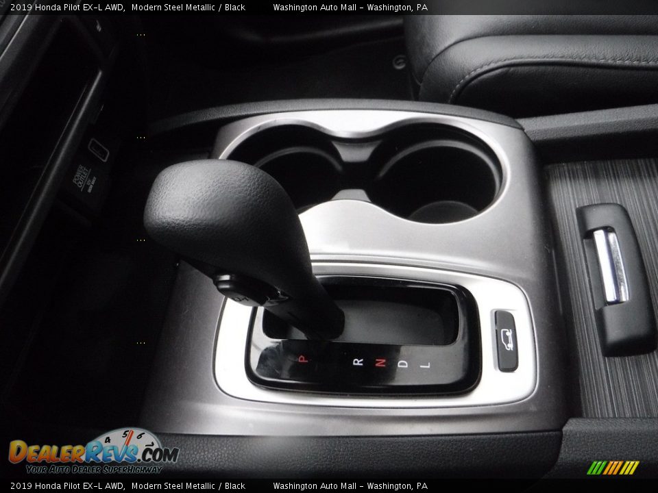 2019 Honda Pilot EX-L AWD Modern Steel Metallic / Black Photo #18