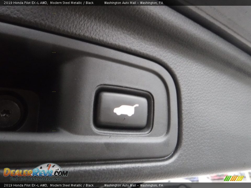 2019 Honda Pilot EX-L AWD Modern Steel Metallic / Black Photo #33
