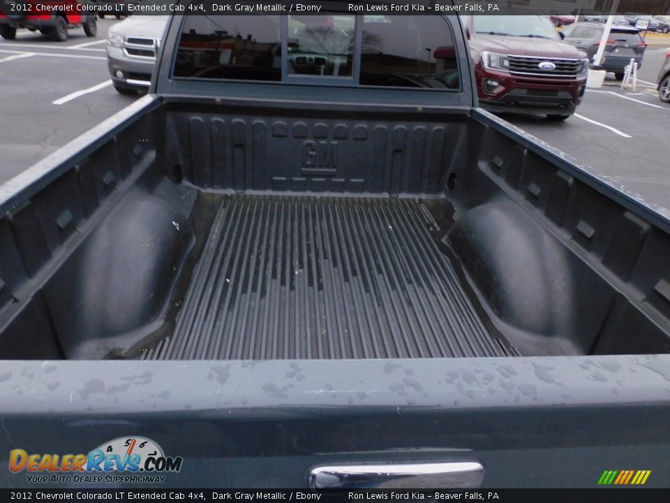 2012 Chevrolet Colorado LT Extended Cab 4x4 Dark Gray Metallic / Ebony Photo #4