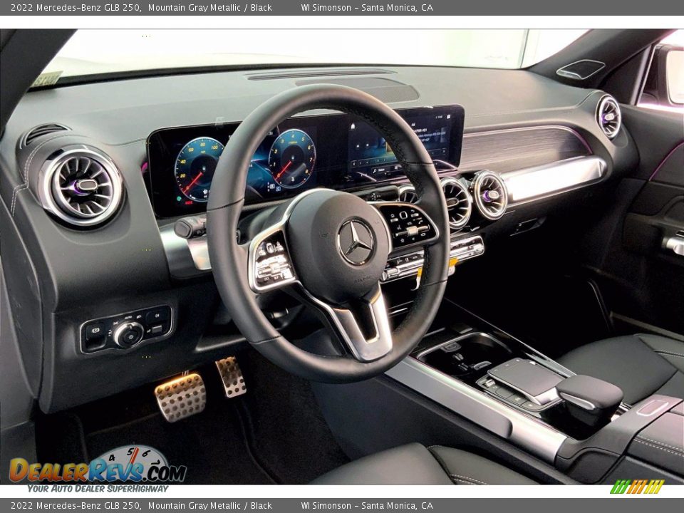 2022 Mercedes-Benz GLB 250 Mountain Gray Metallic / Black Photo #4