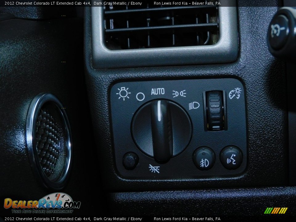 2012 Chevrolet Colorado LT Extended Cab 4x4 Dark Gray Metallic / Ebony Photo #19